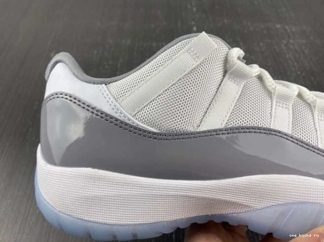 Rep Onekick Low Air AV2187-140 Jordan Grey 11 Cement 0822